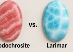 Rhodochrosite vs. Larimar